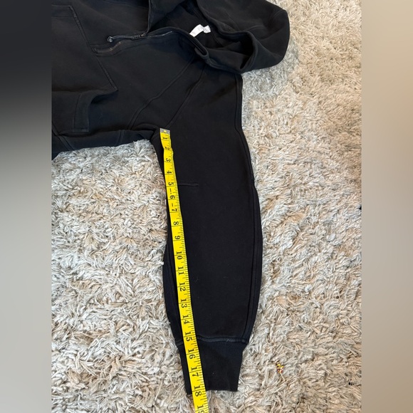 Lululemon Oversized Half-Zip Scuba Black - Picture 9 of 16